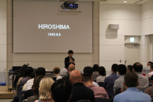 Keiko Ogura, atomic bomb survivor, was eight years old when she witnessed the horrors of the atomic bomb on Hiroshima.