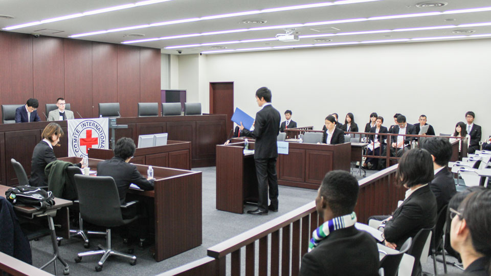 IHL模擬裁判大会の様子