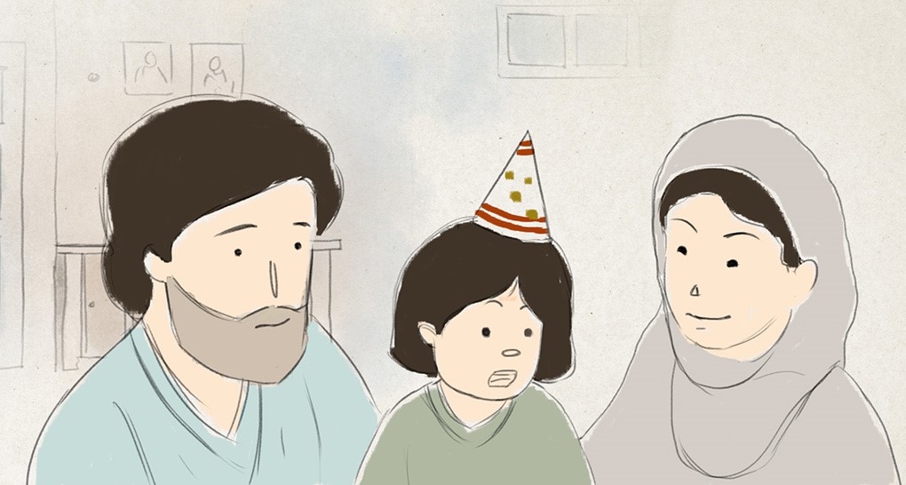 ショートフィルム【カシミールの娘】のワンシーン