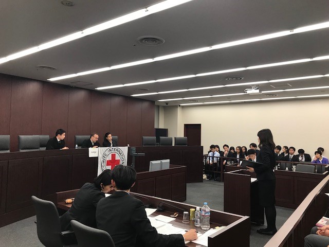 決勝法廷の様子