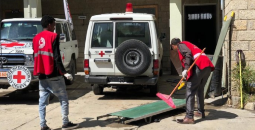 エチオピアで活動するICRC