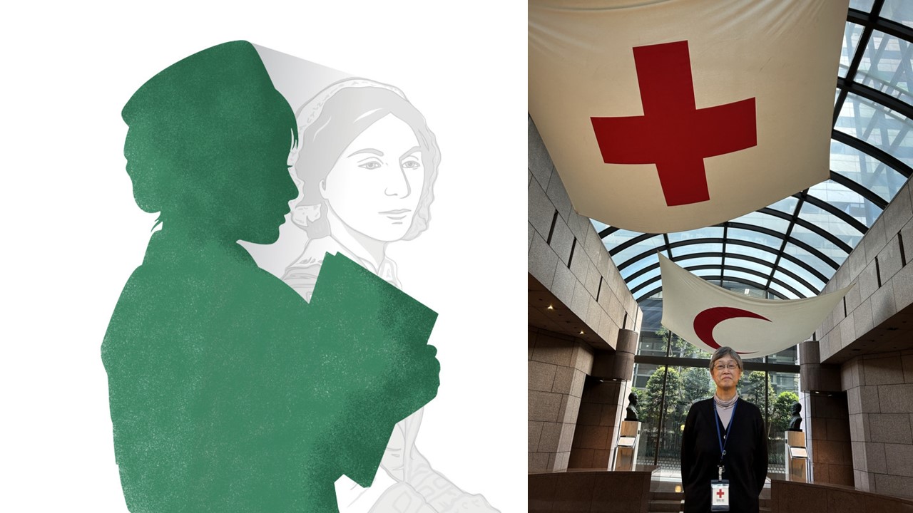 2023年にフローレンス・ナイチンゲール記章を受章した高原さん