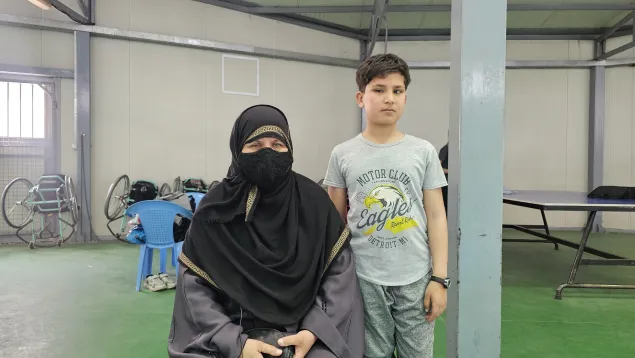 Zareena, Ehsan’s mother and Mohammad Ehsan